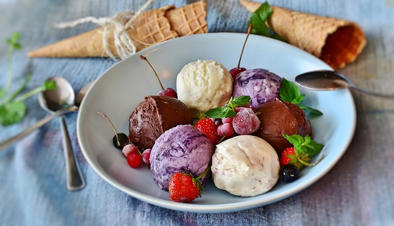 Gelato Dessert